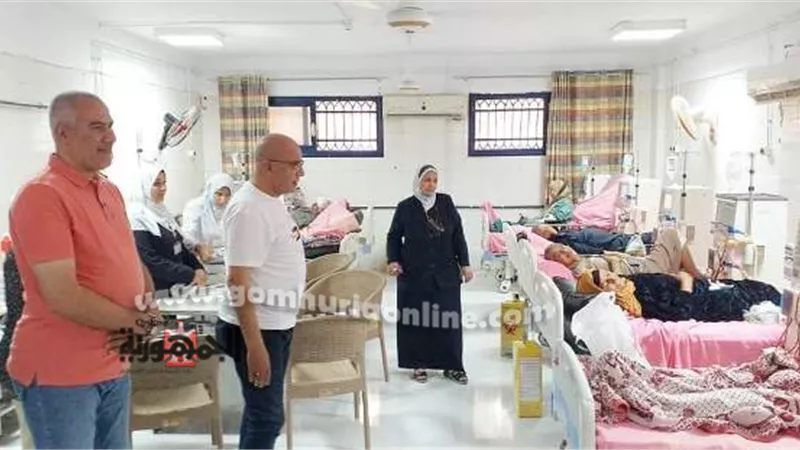 جوله بمستشفى حميات بنى سويف