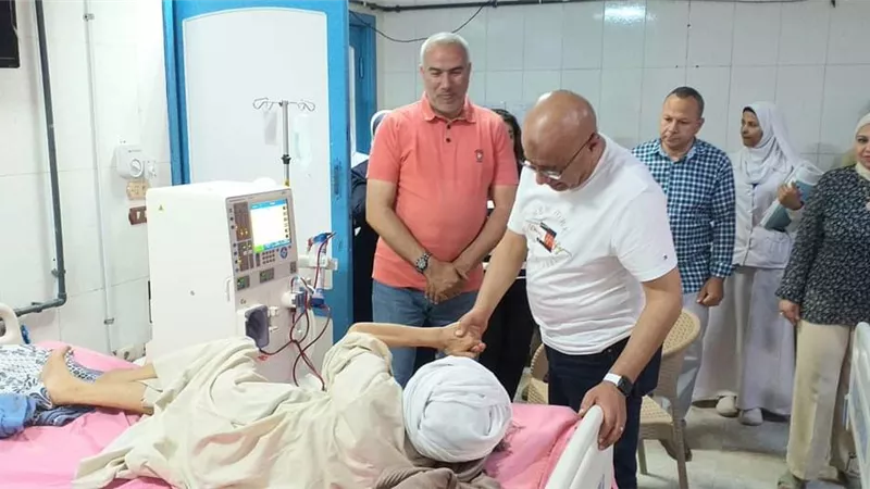 جوله بمستشفى حميات بنى سويف