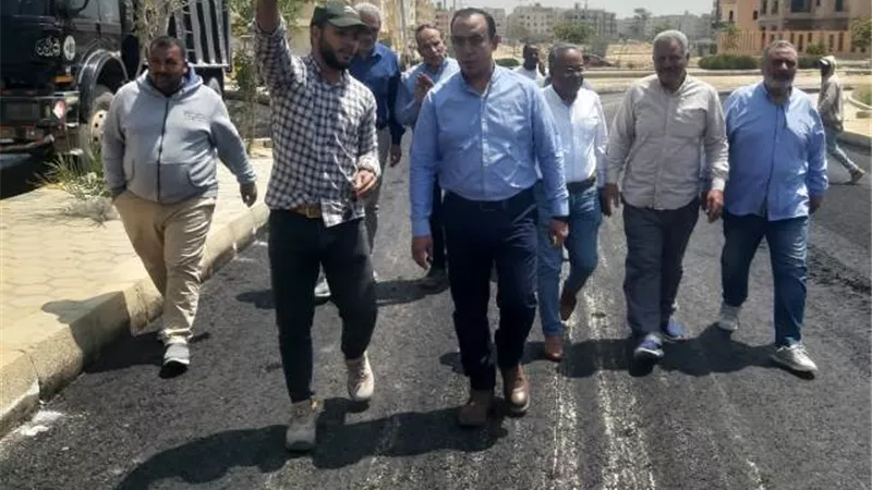 تعرف على أحدث مشروعات الطرق من جهاز مدينة الشروق.. بالصور
