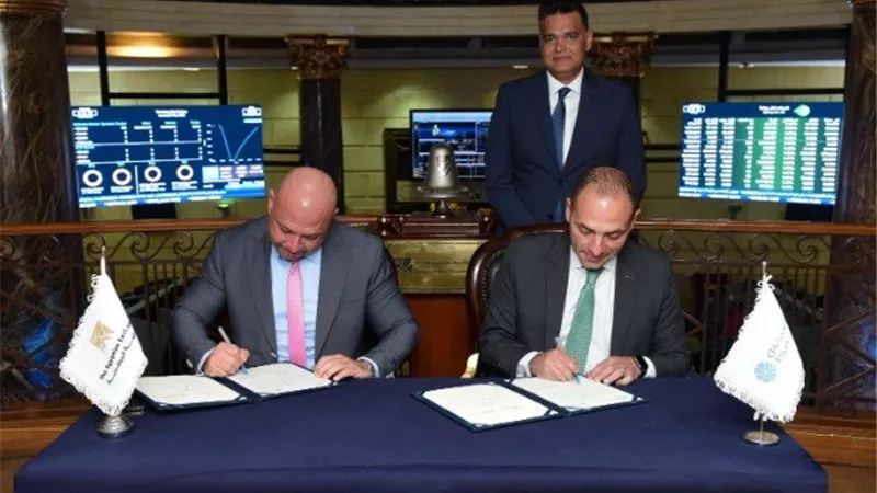 البورصة توقع بروتوكول تعاون مع الجمعية المصرية لخبراء الاستثمار