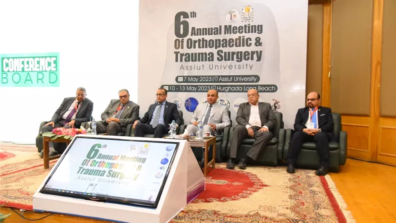 انطلاق المؤتمر السنوي السادس لقسم العظام والكسور بجامعة أسيوط