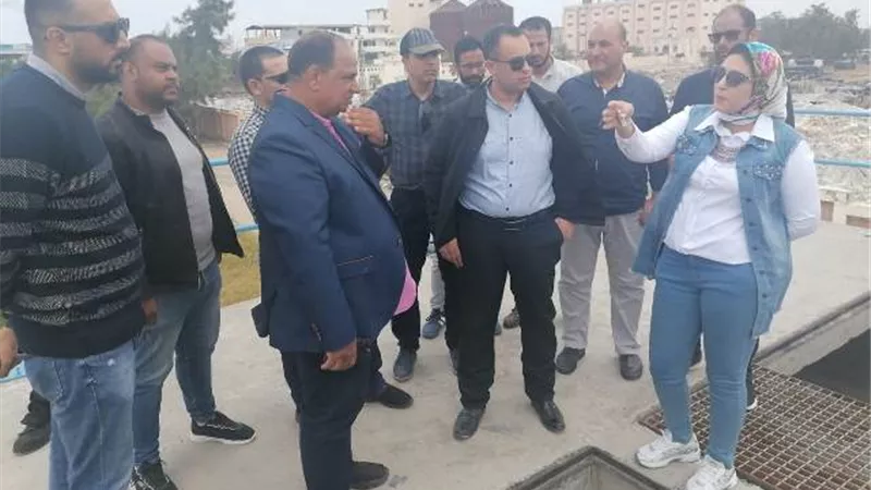 رئيس جهاز دمياط الجديدة يتفقد أهم المشروعات الخدمية للمواطنين