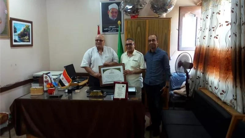 تكريم أعضاء الأزهر بالمنيا لجهودهم المتميزة في العمل الدعوى