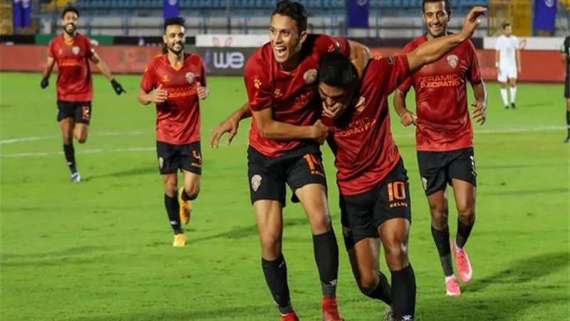 سيراميكا كليوباترا يكتفي يخماسية فى شباك دكرنس بكأس مصر
