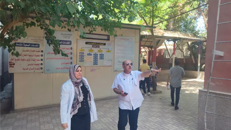 وكيل وزارة الصحة بأسيوط يتفقد خدمات الرعاية الأولية بصحة اول