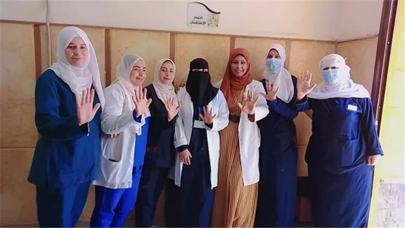 اقامة احتفالية لليوم العالمي لغسل الايدي بصدر الزقازيق
