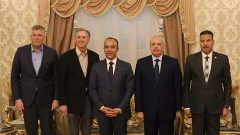 نائب محافظ المنيا يستقبل وفد رفيع المستوي من مجلس النواب الأمريكي
