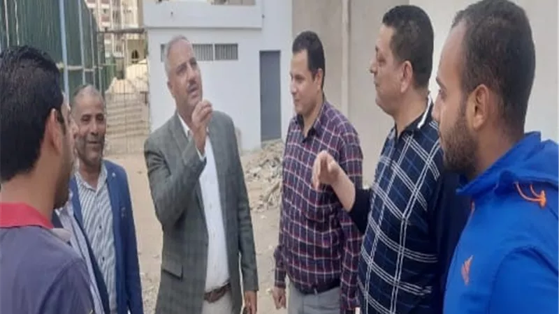 الصبروط يتفقد المشروعات الاستثمارية بنادى القناطر الخيرية