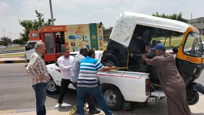 رئيس جهاز العبور:حملات متنوعة لإزالة المخالفات فى المدينة.. صور