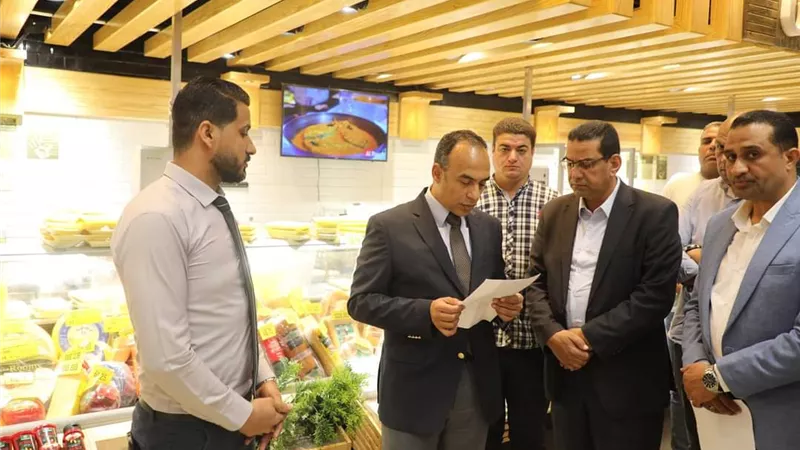 نائب محافظ المنيا يتابع توافر السلع والمواد الغذائية