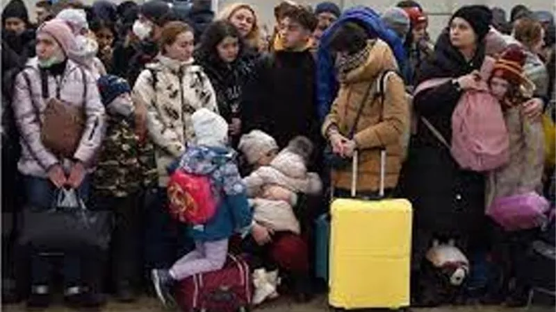 بولندا: وصول 24 ألفا و800 لاجئ من أوكرانيا خلال 24 ساعة