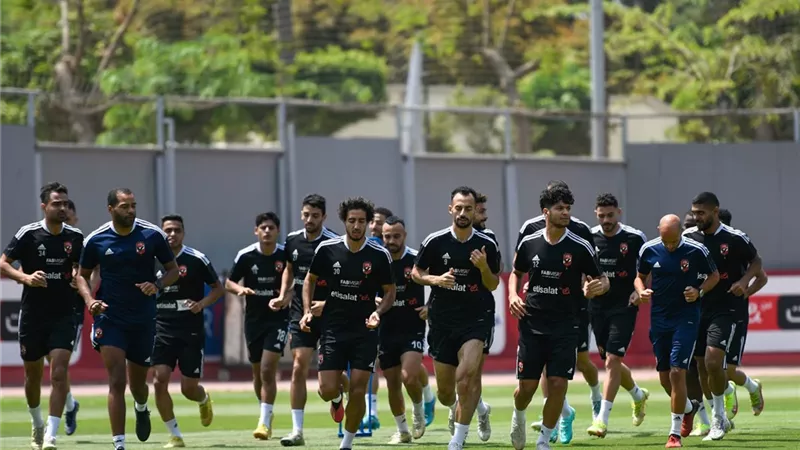 الأهلي يختتم تدريباته قبل السفر إلى تونس لمواجهة الترجى
