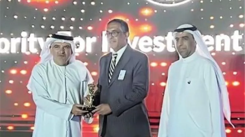 هيئة الاستثمار تفوز بجائزة جذب أفضل مشروع بالشرق الأوسط