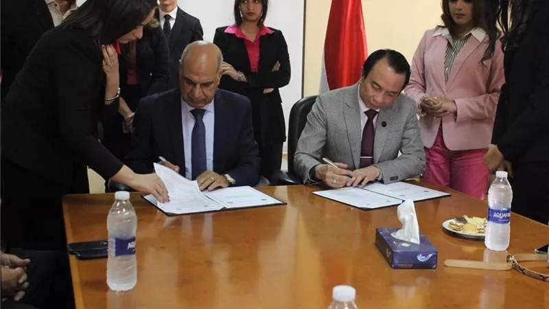 اتفاقية تعاون بين أكاديمية أخبار اليوم وجامعة نانينج السنغافورية
