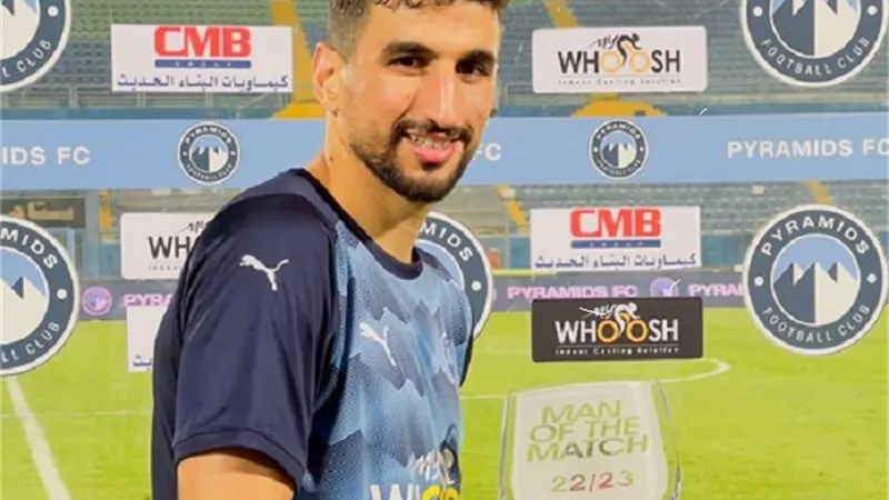 وليد الكرتي أفضل لاعب في مباراة بيراميدز والإسماعيلي