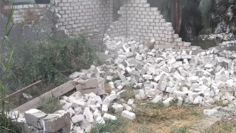 إزالة ١٦٣ حالة تعدي على أملاك الدولة بدمياط