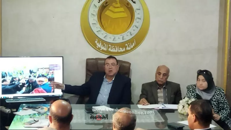 الشعب الجمهورى بالمنوفية يناقش خطة فعاليات الحزب خلال شهر مايو