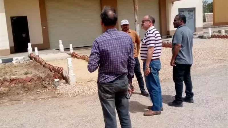 رئيس مركز أرمنت غرب الأقصر يتفقد عددا من مشروعات 