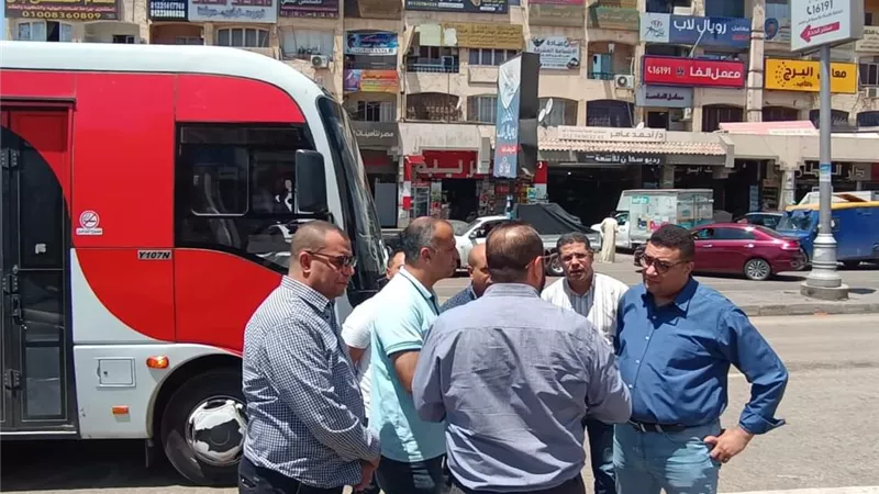 جهاز العبور :خط أتوبيسات جديد لربط محطة القطار الكهربائي بمختلف