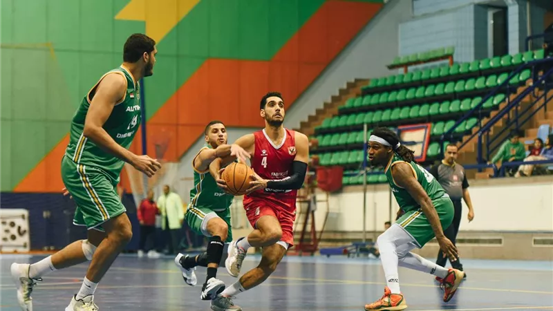 الأهلى يهزم الاتحاد فى أولى مواجهات نهائى دورى السلة