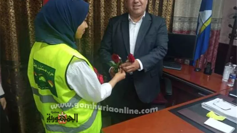 بالزهور أمانة العمل الجماهيري تحتفي بعيد دمياط القومي