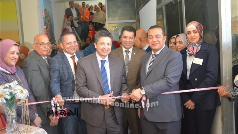 رئيس جامعة دمياط يفتتح معرض التدريب الميداني بالتربية النوعية