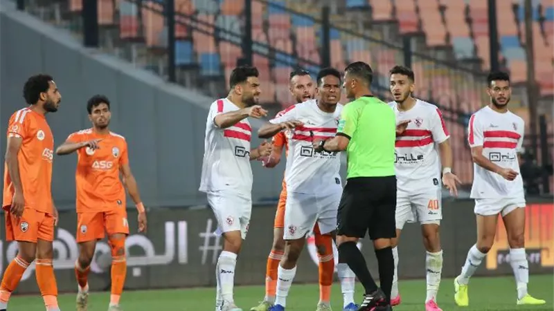 تعرف على سبب غضب بيريرا من حكم مباراة الزمالك وبروكسى