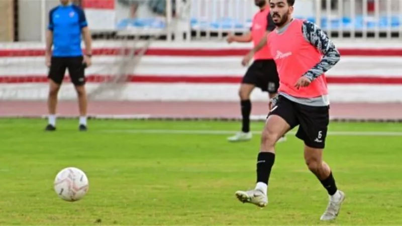 مران الزمالك.. الزناري ينهي برنامجه التأهيلي ويشارك في التدريبات