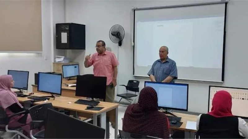 تنمية قدرات الجهاز الإداري بجامعة بنى سويف التكنولوجيه