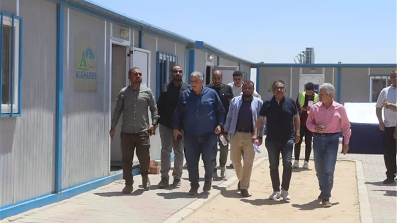 رئيس جهاز العاشر من رمضان يتفقد مواقع وحدات المبادرة الرئاسية 