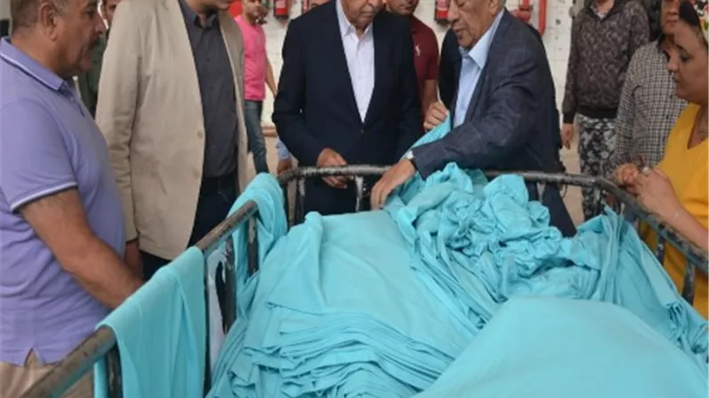 محافظ القلويبية يؤكد على دعم الصناعات المصرية وتوفير فرص عمل للشباب