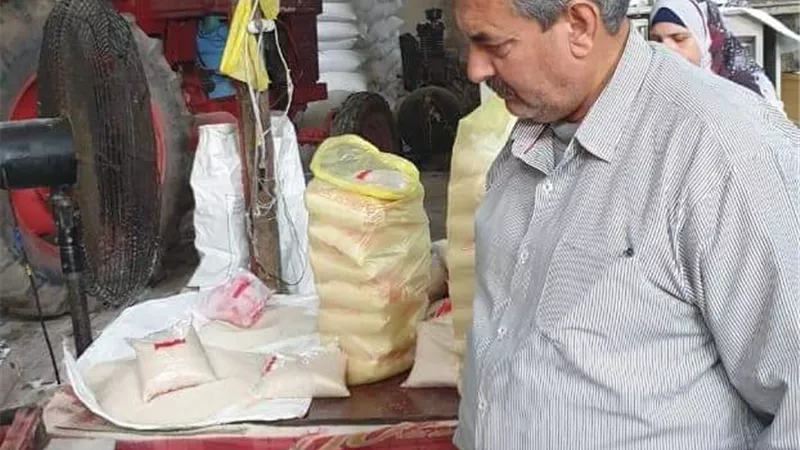 ٤٩ مخالفة تموينية بأسواق دمياط