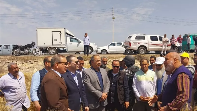 محافظ كفر الشيخ : توريد 110 ألف و 990 طن قمح للشون والصوامع