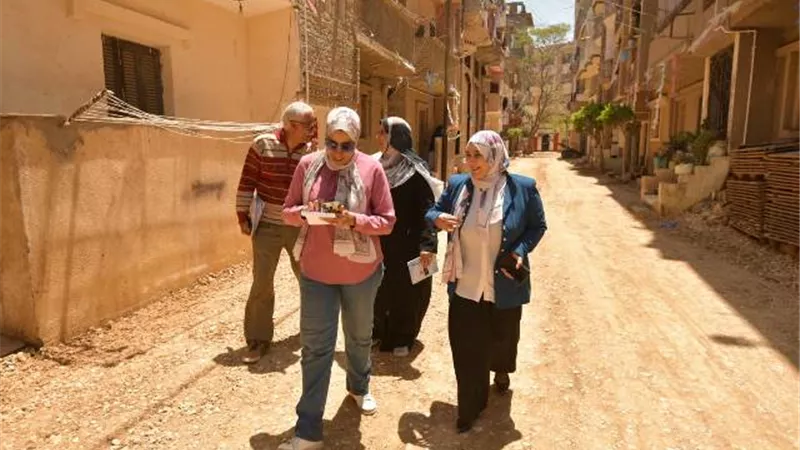 متابعة ميدانية تطوير ورفع كفاءة الشوارع والميادين ببلقاس