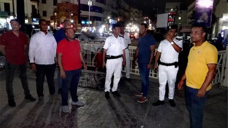 حملة مرافق موسعة بشوارع وميادين الأقصر