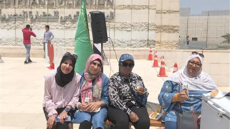 سمسمية ومانجة الاسماعيلية ابهرت زائرى المتحف القومى للحضارة