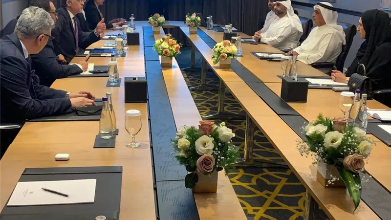 هيبة يبحث مع الشركات الإماراتية توسيع استثماراتها في مصر