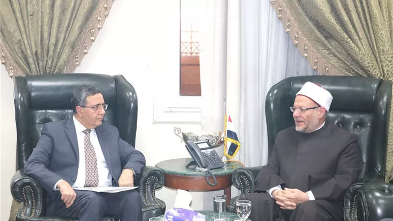 المفتي يستقبل سفير الهند ويشيد بمساعدات دولته لإنجاح زيارته الأخيرة