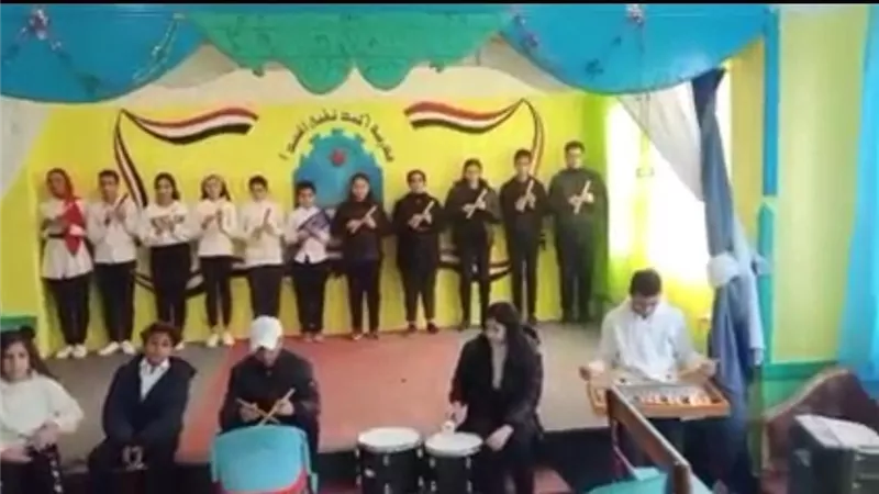 التربية الموسيقية بالسويس تحصد المركز الثاني بمسابقة آلات النفخ