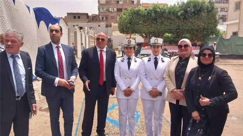 مديرية الأمن والتضامن الاجتماعي بالمنيا تنفذان مبادرة كلنا واحد