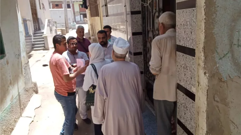 صحةالشرقية:إجراء المسح الميداني لتطعيم الوافدين والأطفال المتخلف