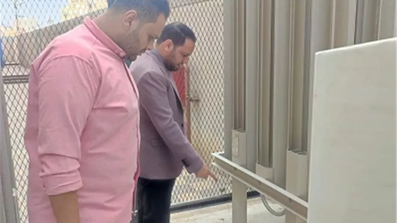 تزويد مستشفي برج البرلس المركزي بتنك اوكسوجين سعة ١١ألف لتر
