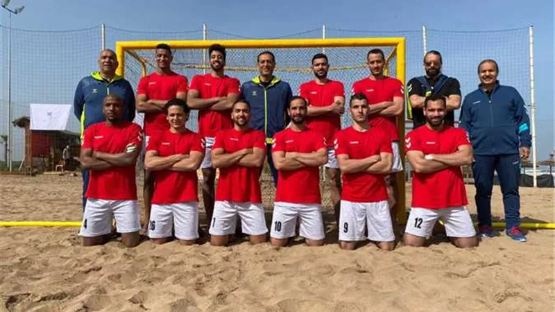 منتخب الشاطئية يفوز على عمان ويتصدر مجموعته فى كأس العرب