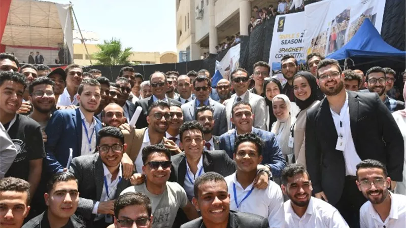 تفاصيل إنطلاق أكبر مسابقة على مستوى الجامعات فى جامعة حلوان.. صور