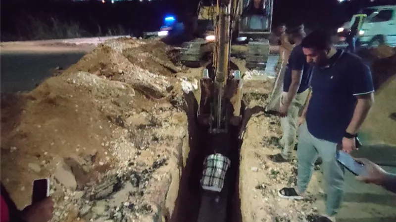 النائب صلاح السعودي توصيل خط مياه جديد لأبوزعبل