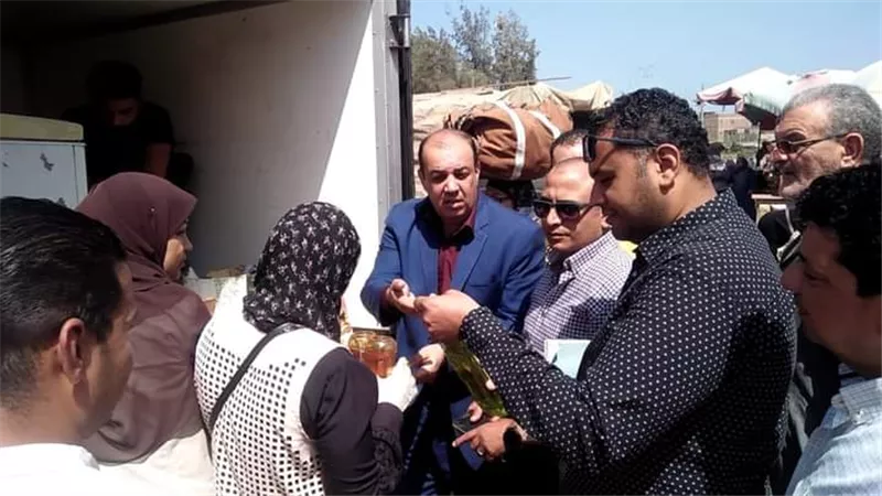 احاله ٥٦ مخالفه تموينية للنيابة بالدقهلية