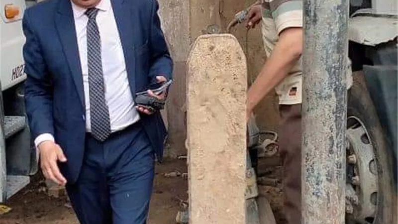 رئيس مركز مطاي يتابع الحملة الميكانيكيه وحملات النظافة