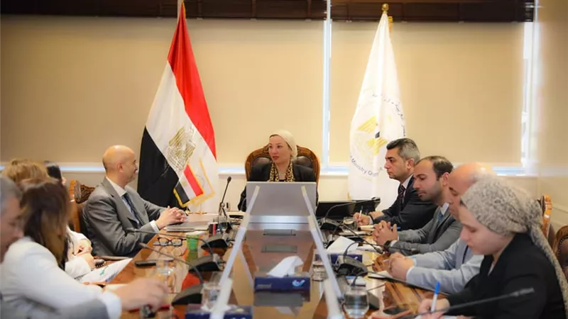 وزيرة البيئة تستقبل ممثلى الشركات الراعية لمؤتمر مناخ شرم الشيخ