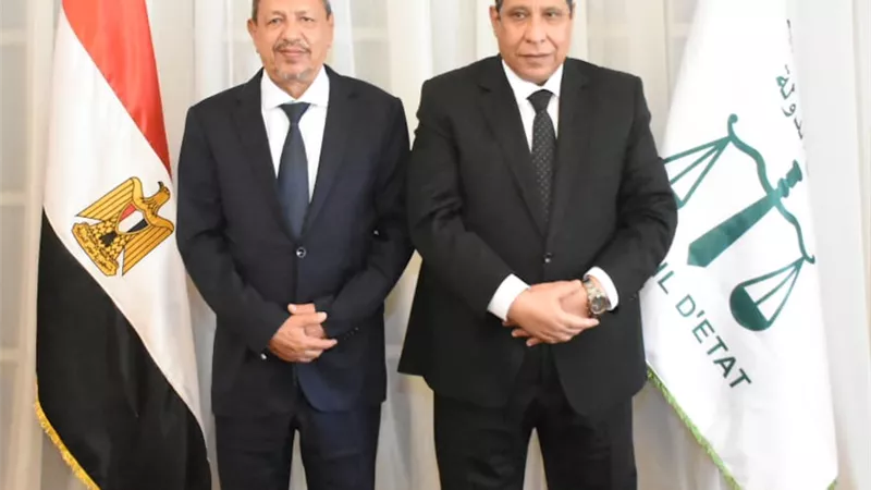 رئيس مجلس الدولة يستقبل رئيس مجلس القضاء الأعلى باليمن