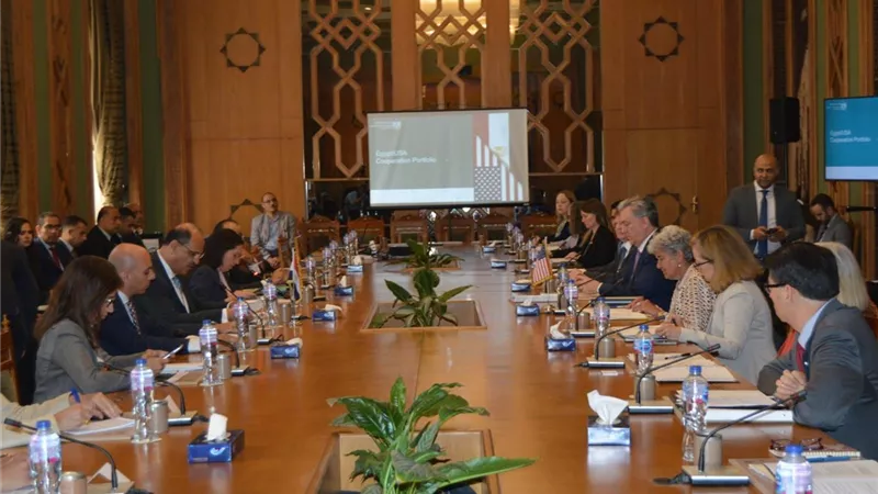 بيان مصري أمريكي بشأن اجتماع المفوضية الاقتصادية المشتركة